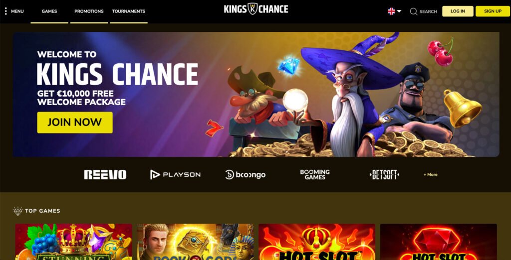 Test et avis Kings Chance Casino