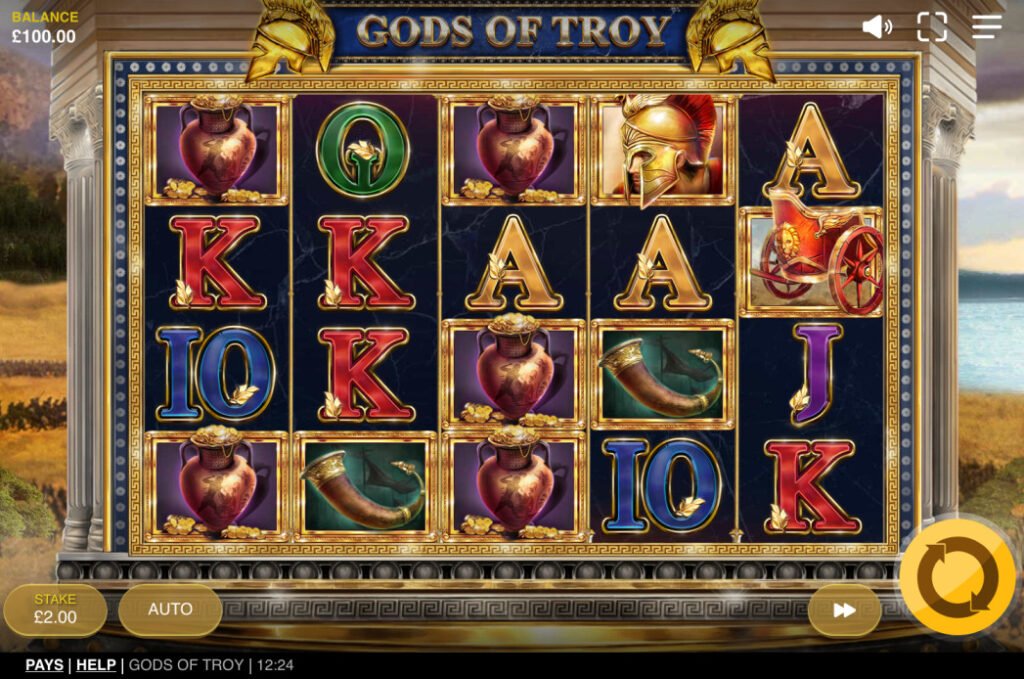 Test et avis Gods of Troy Casino Slot