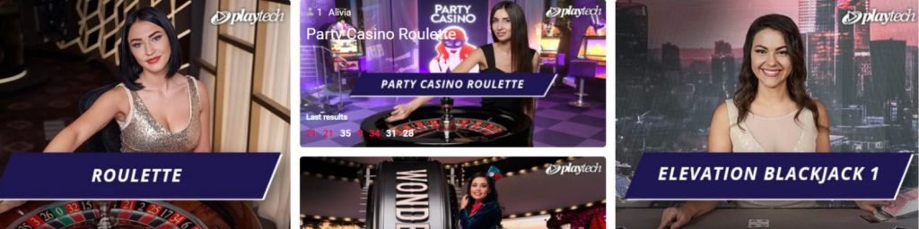 live casino party