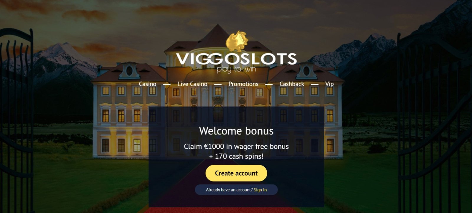 viggoslots casino login