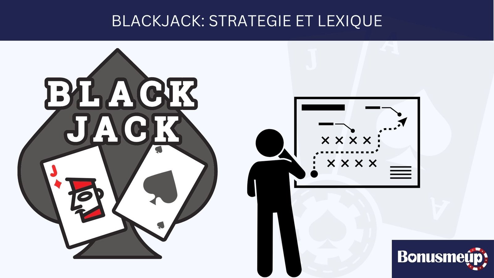 Blackjack : toutes les stratégies + vocabulaire complet