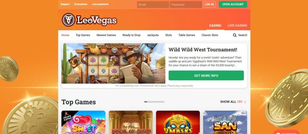 Test et avis Leo Vegas Casino